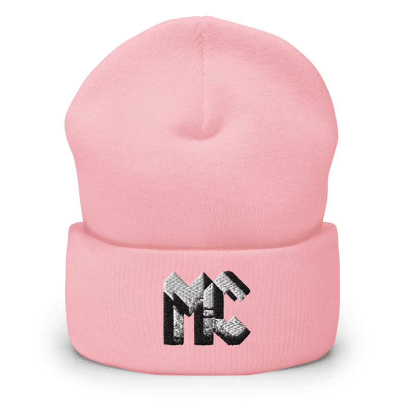 Grey Static Beanie