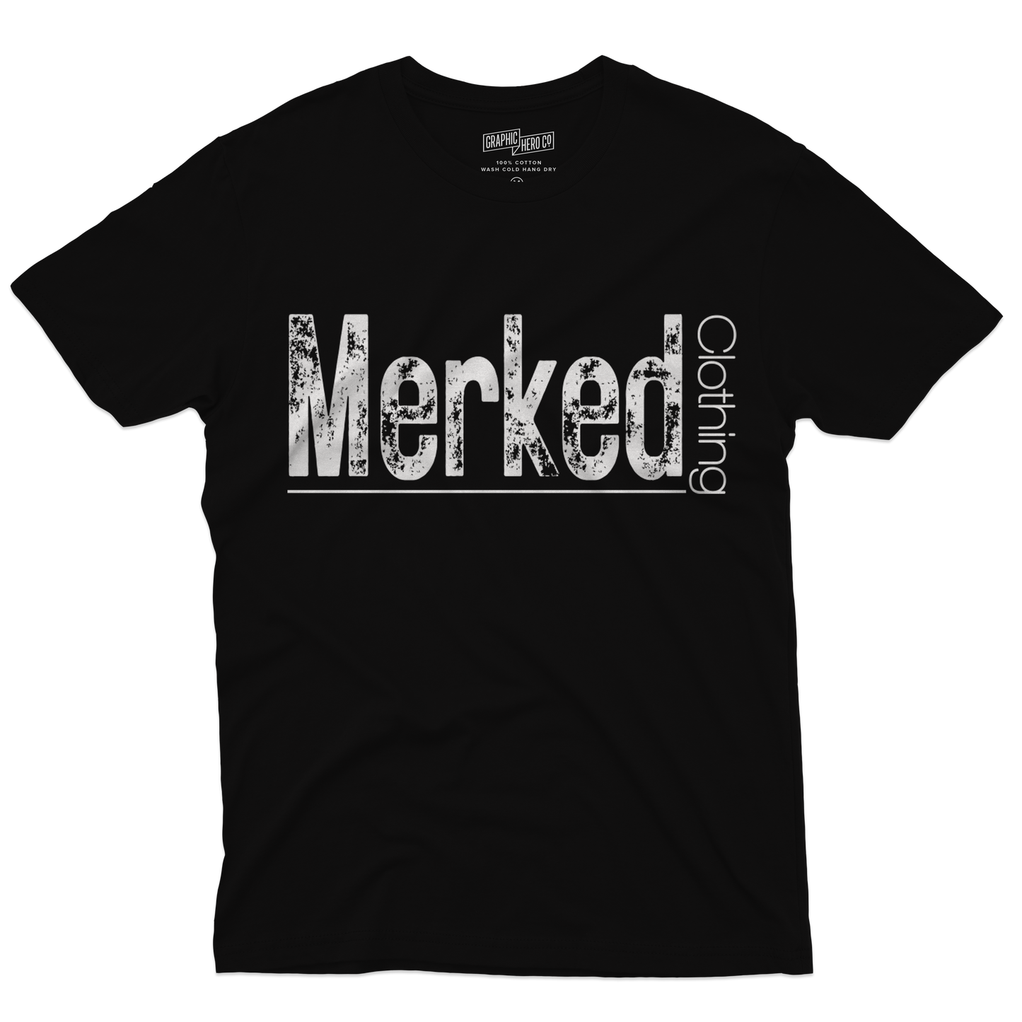 Merked Official Tees in Black