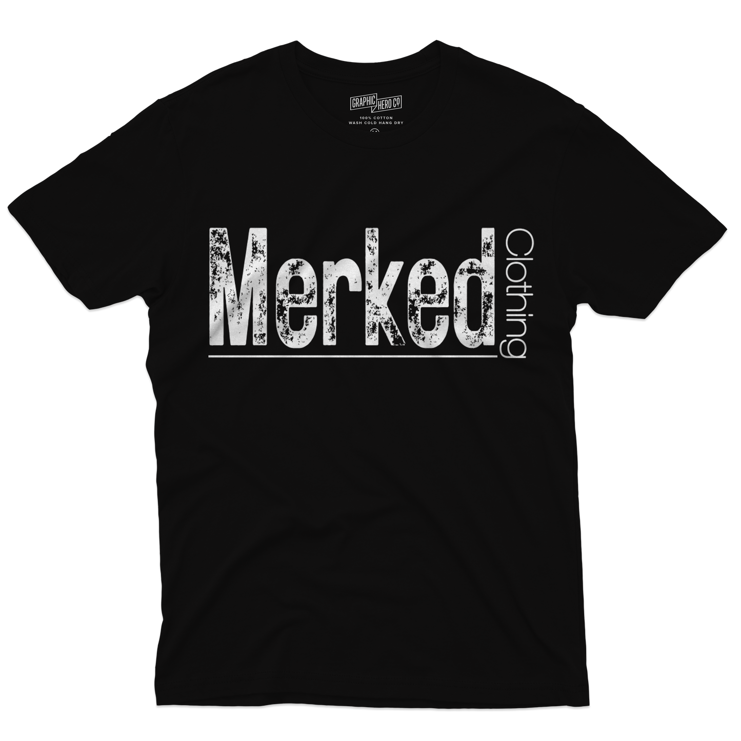 Merked Official Tees in Black