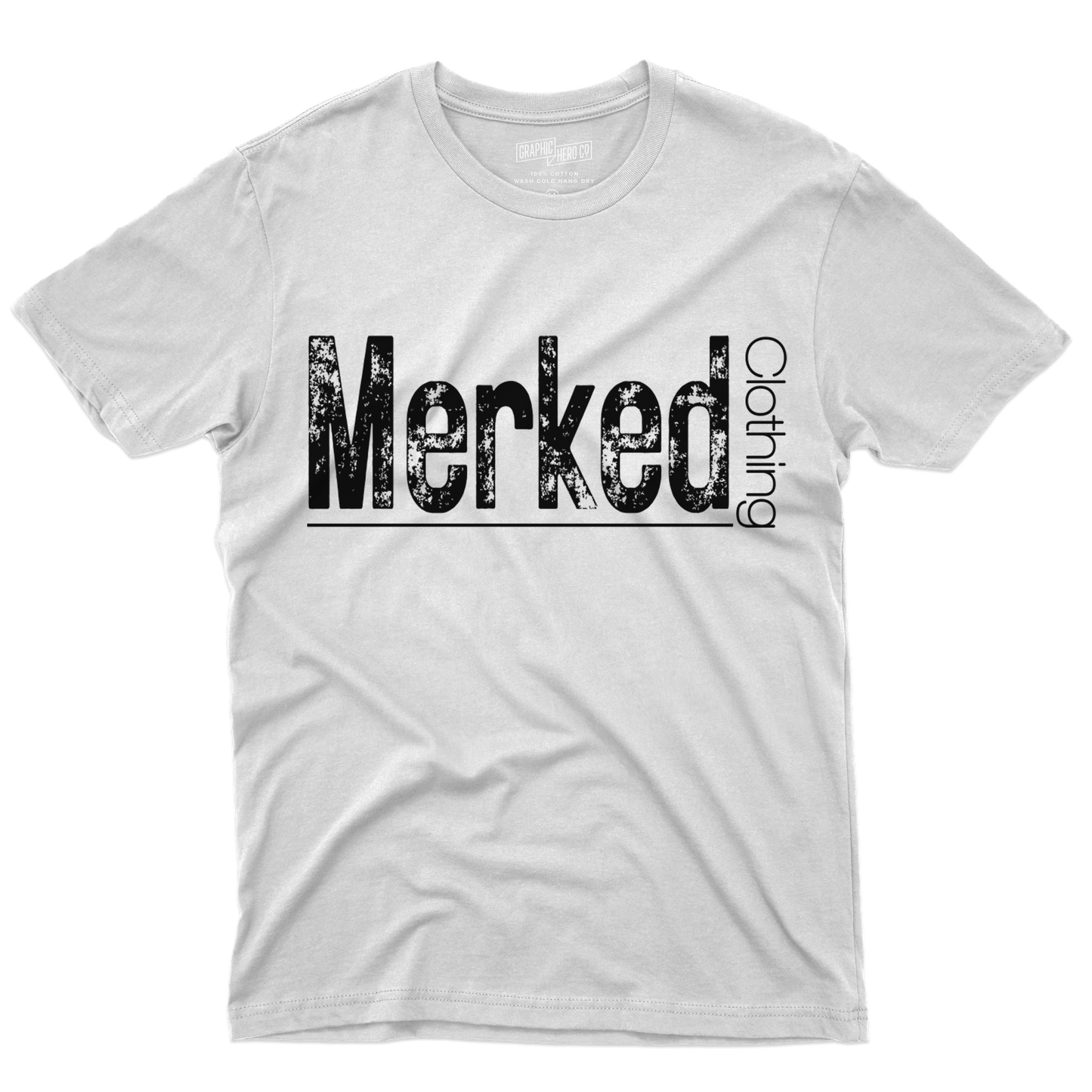 Merked Official Tees in White
