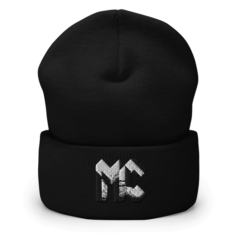 Grey Static Beanie